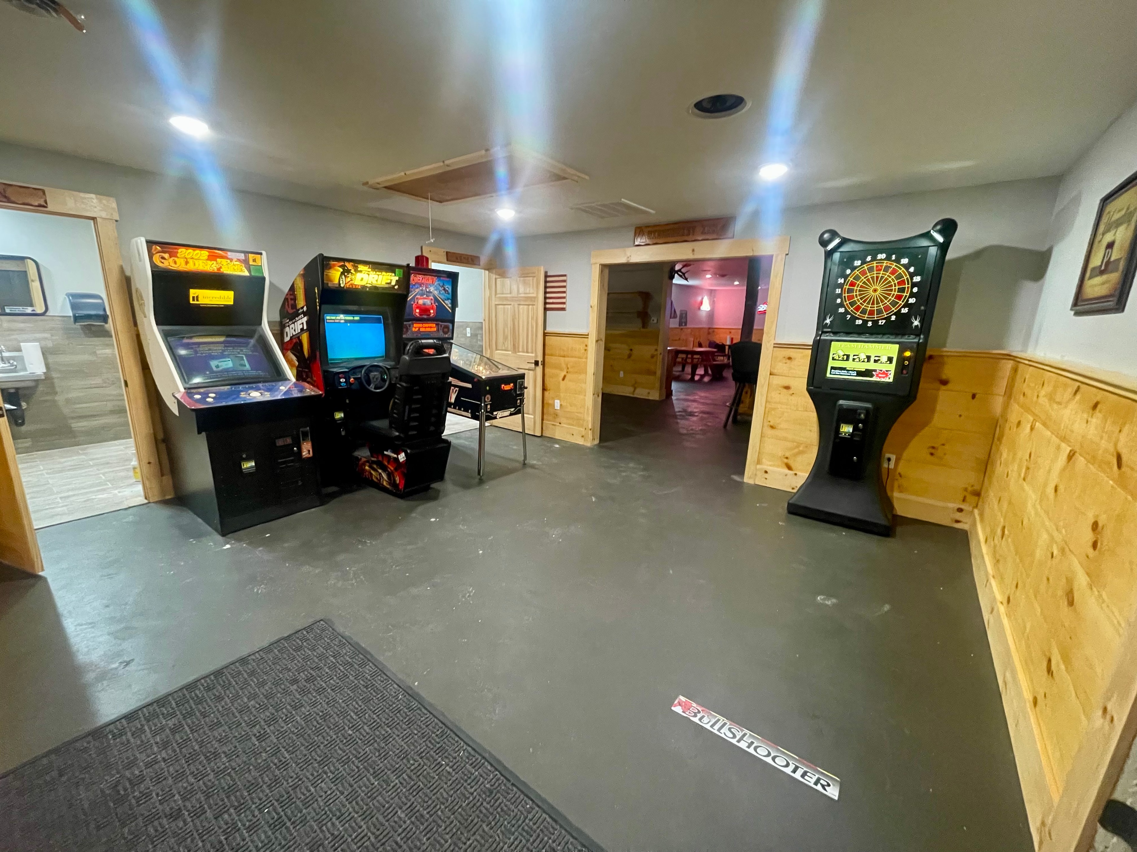 Highmarket Sports — gear and parts shop next door to restaurant